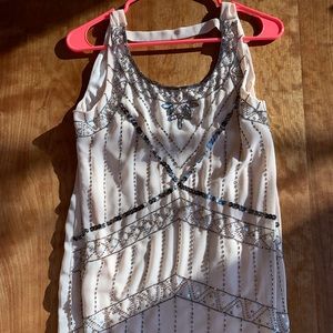 Pink Sequin mini dress